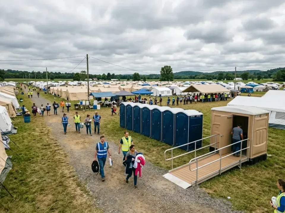 disaster-relief-camp-restrooms-010 — frequently asked questions, Dumpster & Portable Bathrooms Rental in Hillsboro, MO